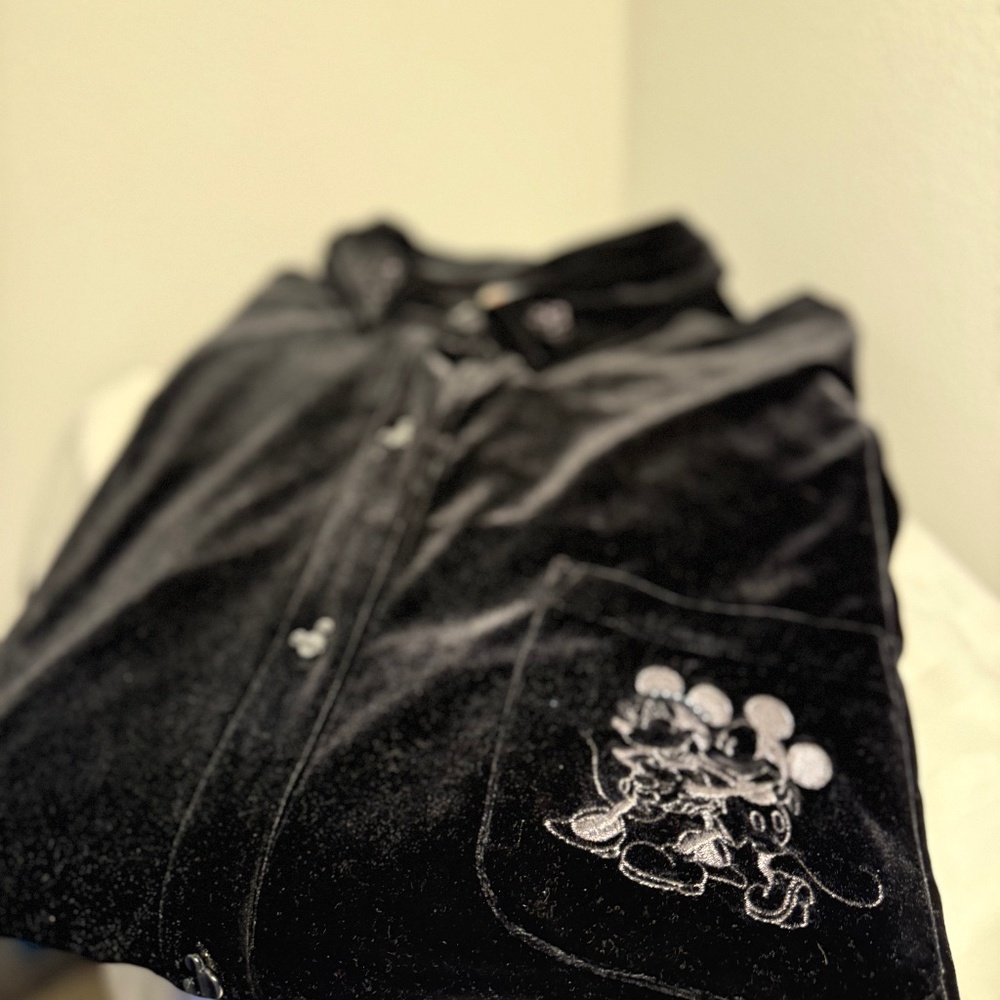 Vintage The Disney Store Velvet Top
